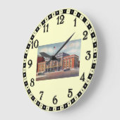 Atlantic City Train Station PRSL 1936 Große Wanduhr (Winkel)