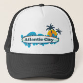 Atlantic City. Truckerkappe (Vorderseite)