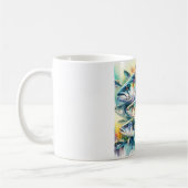 Atlantic Cod 030624AREF108 - Watercolor Kaffeetasse (Links)