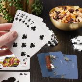 Atlantic Erie spielt Karten Spielkarten (In Situ)