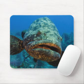 Atlantic Goliath Grouper Mousepad (Mit Mouse)