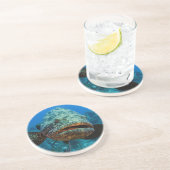 Atlantic Goliath Grouper Sandstein Untersetzer (Seite)