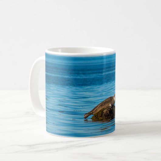 Atlantic Harbor Seal Kaffeetasse (Vorderseite Links)