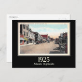 Atlantic Highlands, New Jersey, Vintag Postkarte (Vorne/Hinten)
