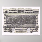 Atlantic Highlands, NJ Panoramic Map - 1894 Poster (Vorne)