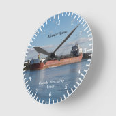 Atlantic Huron clock Runde Wanduhr (Winkel)