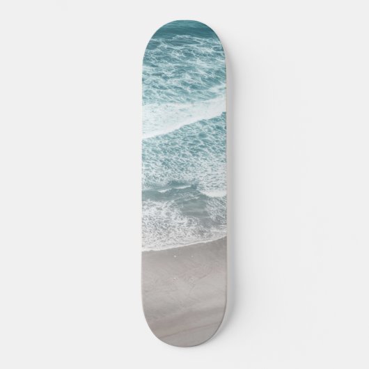 Atlantic Ocean Beauty (Aerial) #14 #wall #art Skateboard (Vorderseite)