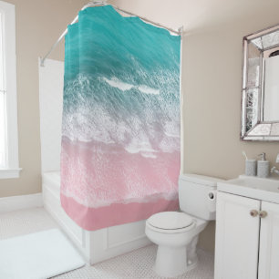 Atlantic Ocean Beauty (Aerial) #4 #wall #art Duschvorhang