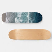 Atlantic Ocean Beauty (Aerial) #5 #wall #art Skateboard (Horizontal)