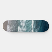 Atlantic Ocean Beauty (Aerial) #5 #wall #art Skateboard (Horizontal)
