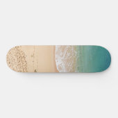 Atlantic Ocean Bliss #3 #wall #art Skateboard (Horizontal)