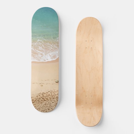 Atlantic Ocean Bliss #3 #wall #art Skateboard (Vorderseite)
