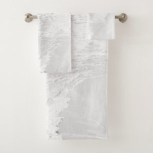 Atlantic Ocean Bliss #4 #wall #art Badhandtuch Set