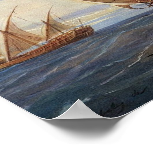 atlantic ocean poster (Ecke)