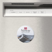 Atlantic Ocean Road Souvenir Magnet (In Situ (Geschirrspüler))