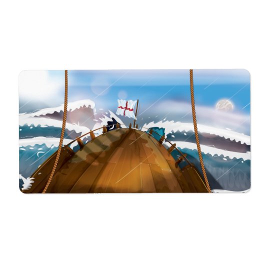 Atlantic Ocean Storm Ship (Vorne)