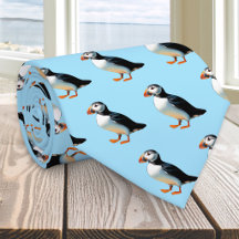 Atlantic Puffers Light Blue Gemustert Wildlife