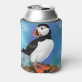 Atlantic Puffin Bird Can Cooler Dosenkühler (Kanne Rückseite)