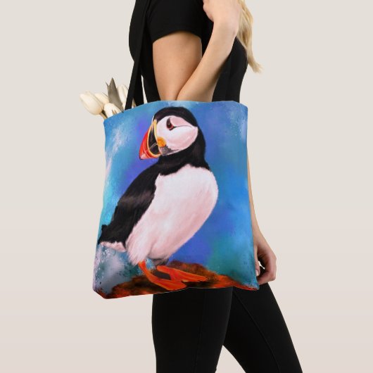 Atlantic Puffin Bird Tote Bag Tasche (Von Nahem)