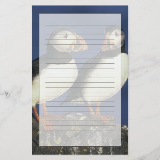 Atlantic Puffin Briefpapier (Vorderseite)