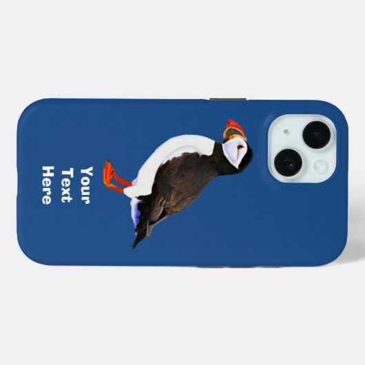 Atlantic Puffin Case-Mate iPhone Hülle (Rückseite (Horizontal))