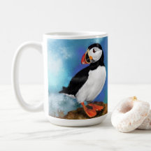 Atlantic Puffin Coffee Tasse Gift