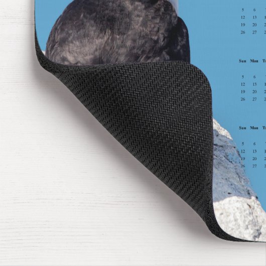Atlantic Puffin: Customize 2026 calendar Mousepad (Ecke)