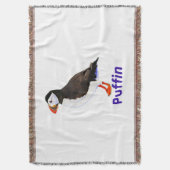Atlantic Puffin Decke (Vorderseite Vertikal)