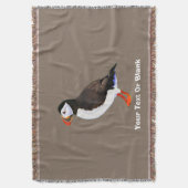 Atlantic Puffin Decke (Vorderseite Vertikal)