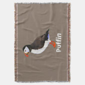 Atlantic Puffin Decke (Vorderseite Vertikal)