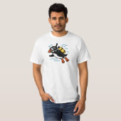 Atlantic Puffin Diving T-Shirt (Vorne ganz)