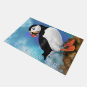 Atlantic Puffin Doormat Fußmatte (Schrägansicht)