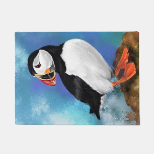 Atlantic Puffin Doormat Fußmatte (Vorderseite)