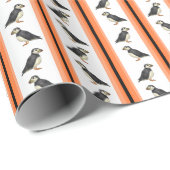 Atlantic Puffin Geschenkpapier (Rolleneckpunkt)
