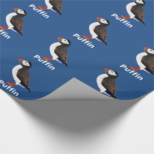 Atlantic Puffin Geschenkpapier (Ecke)