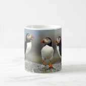 Atlantic Puffin Group Kaffeetasse (Mittel)