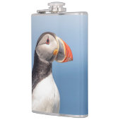 Atlantic Puffin in Machias, Maine Flachmann (Links)