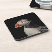 Atlantic Puffin in Machias, Maine Getränkeuntersetzer (Linke Seite)
