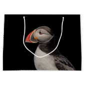 Atlantic Puffin in Machias, Maine Große Geschenktüte (Vorderseite)