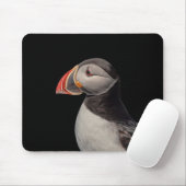 Atlantic Puffin in Machias, Maine Mousepad (Mit Mouse)