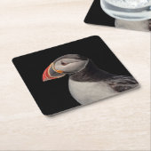 Atlantic Puffin in Machias, Maine Rechteckiger Pappuntersetzer (angewinkelt)