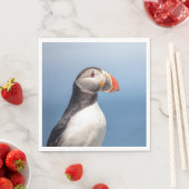 Atlantic Puffin in Machias, Maine Serviette (Beispiel)