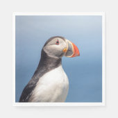 Atlantic Puffin in Machias, Maine Serviette (Vorderseite)