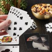 Atlantic Puffin in Machias, Maine Spielkarten (In Situ)