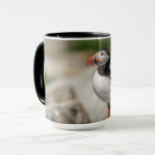 Atlantic Puffin in Machias, Maine Tasse (Vorderseite Links)
