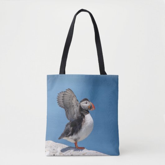 Atlantic Puffin in Machias, ME Tasche (Vorderseite)