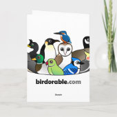 Atlantic Puffin Karte (Rückseite)