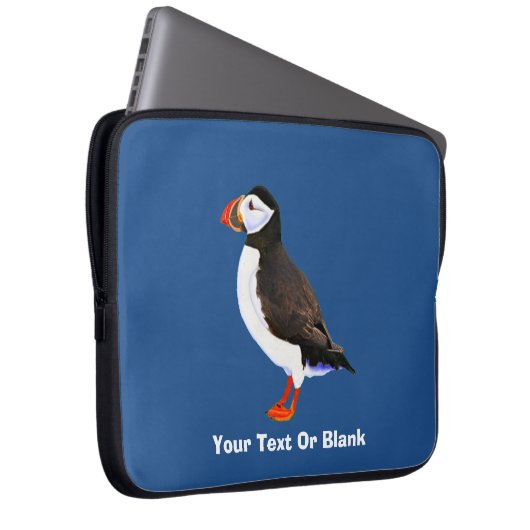 Atlantic Puffin Laptopschutzhülle (Vorne Rechts)