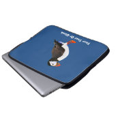 Atlantic Puffin Laptopschutzhülle (Vorne Knopf)
