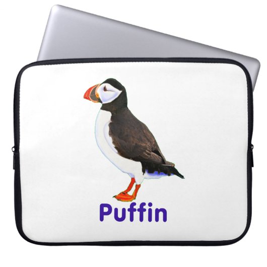 Atlantic Puffin Laptopschutzhülle (Vorderseite)